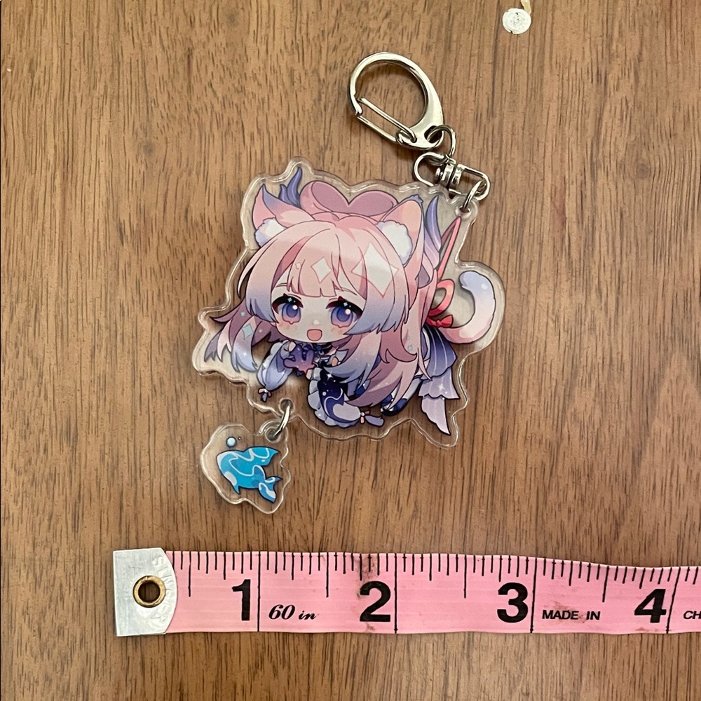 Kokomi Genshin Impact Double Sided Keychain